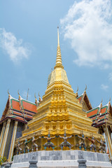 Obraz premium Wat Phra Kaew, świątynia w Bangkoku w Tajlandii 5