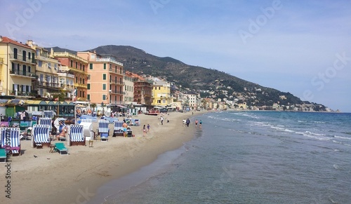Spiaggia Di Alassio Stock Photo And Royalty Free Images On