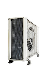 Air conditioner isolate on white background