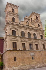 Fototapeta na wymiar Old church of Santo Domingo in Murcia, Spain