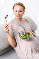 Zdrowa dieta przyszłej matki - obrazy, fototapety, plakaty