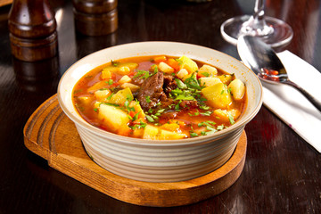 Beef soup