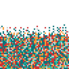 Abstract Pixel Background