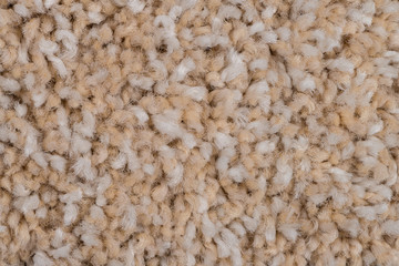 Beige carpet