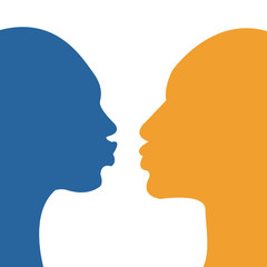 kissing face