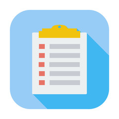 Fototapeta premium Clipboard icon.