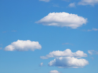 Beautiful clouds in the sky