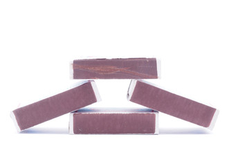 matchbox on a white background