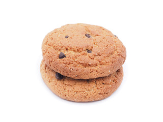 cookies on a white background