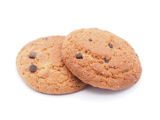 cookies on a white background