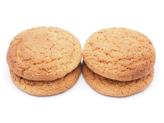 cookies on a white background