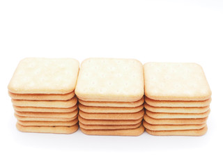 cookies on a white background