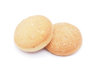 cookies on a white background