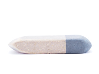 eraser on a white background