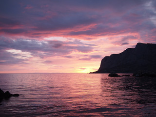 Sunset on the Black Sea