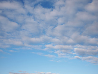 Beautiful clouds in the sky
