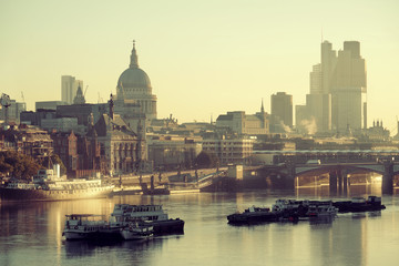 Naklejka premium London cityscape