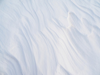 Obraz premium snow waves. background