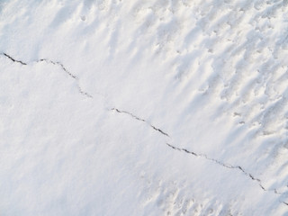 Fototapeta na wymiar snow waves. background