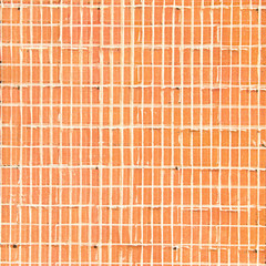 Red bricks textured wall. Background.