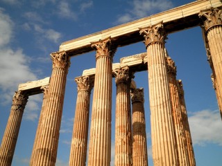 Temple Ruins in Athens