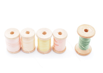 thread on white background