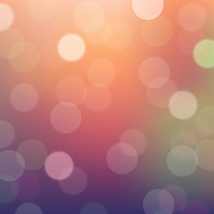 Pastel Bokeh Wall