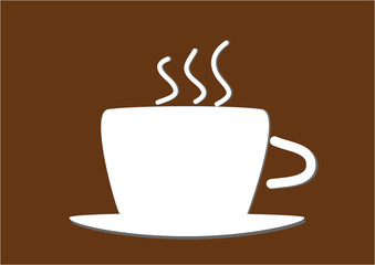 Cup of hot drink (coffee)