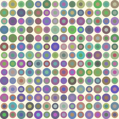 Abstract background with circles