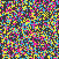 Abstract Pixel Background