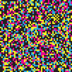 Abstract Pixel Background