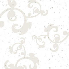 Floral paper background with copy space
