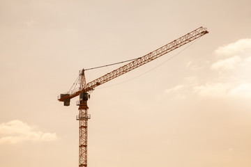construction cranes