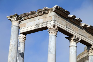 Fototapeta premium Rroman theatre, Merida, Badajoz, Extremadura, Spain