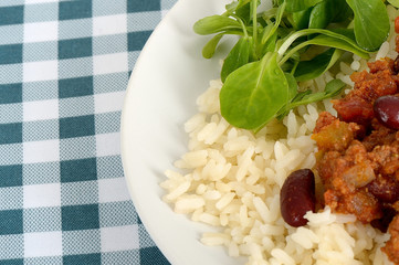 Chilli Con Carne with Rice