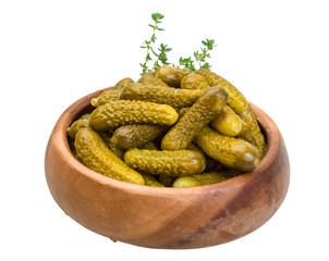 Marinated cucumbers