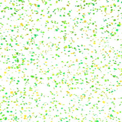 Colored paper in flight