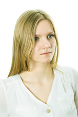 Fototapeta premium Beautiful young business lady