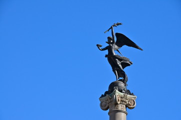 Statue of the Virtues of the Martyrs, Naples, Italy
