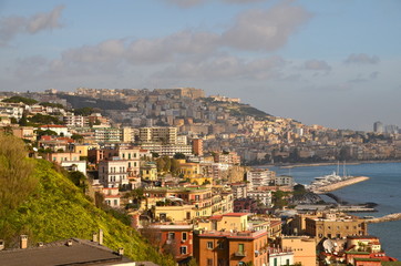 Fototapeta na wymiar Colours of Naples, Italy