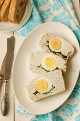 Turkey meatloaf with egg