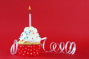 birthday cupcake - 63391976