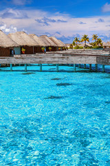 Luxury resort in Maldives