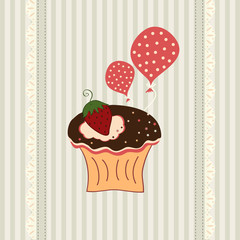 Cupcake card