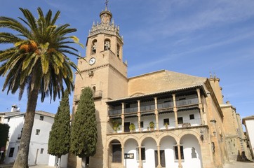 Fototapeta na wymiar Historical Church in Ronda