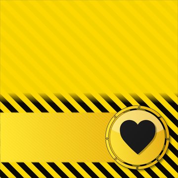 construction heart background