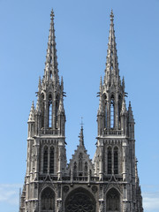 Fototapeta na wymiar cathedrale ostende