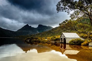 Foto op Plexiglas Cradle Mountain Tasmania © alexdownunder