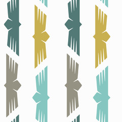 seamless background: wing, feather, bird