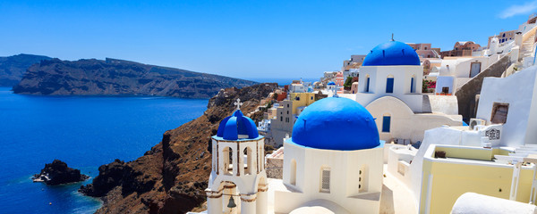 Oia Santorini Greece Europe - obrazy, fototapety, plakaty